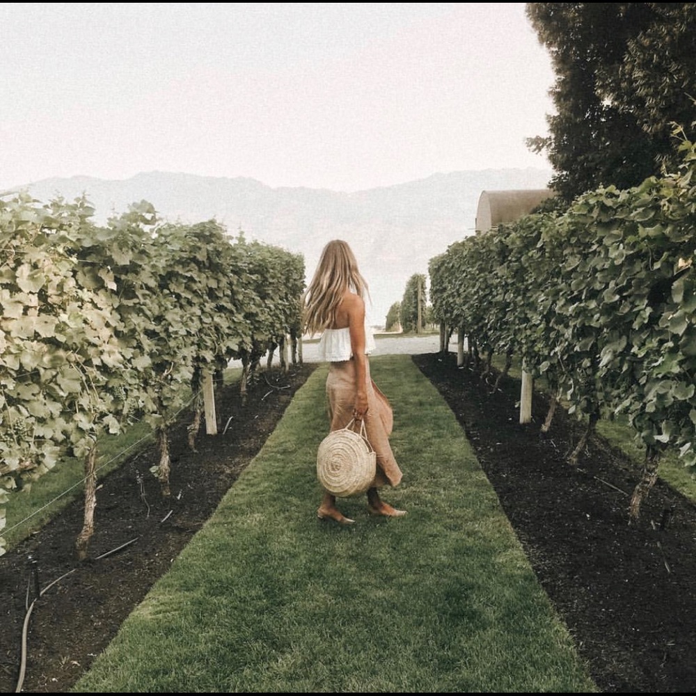 Hand-Woven Rattan Bag